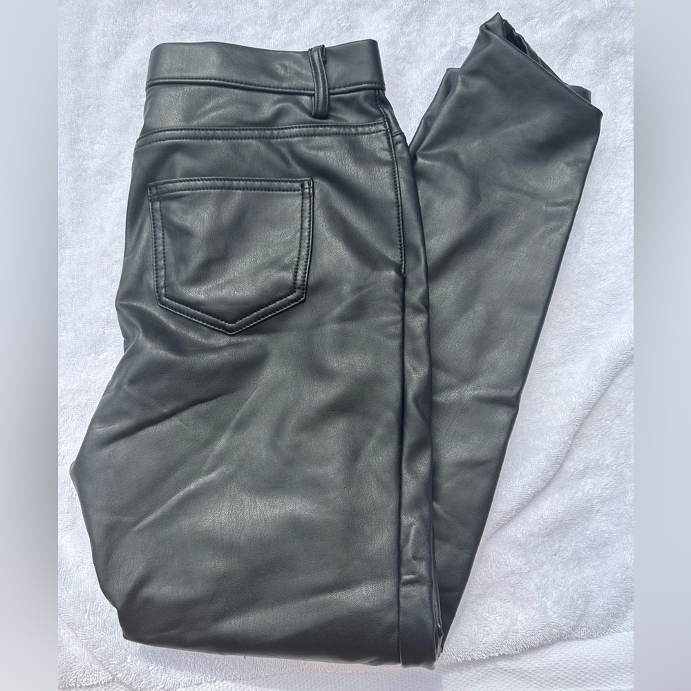 Black Leather Pants